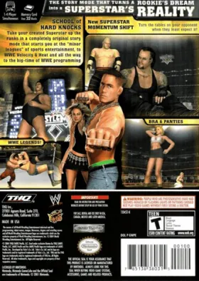 WWE Day of Reckoning box cover back